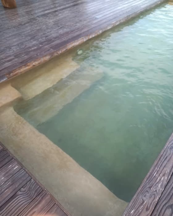 Fibreglass relining work, a marblite revamp