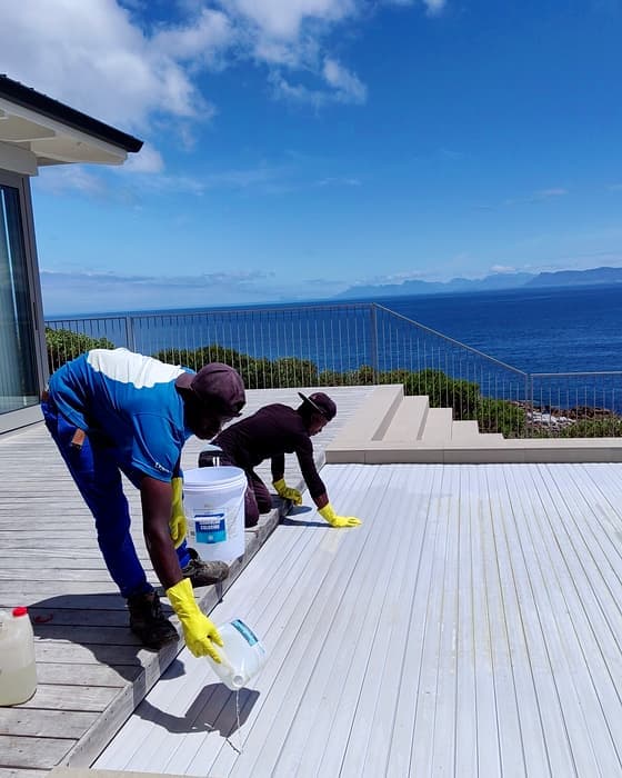 A pool cover in use in the Overberg