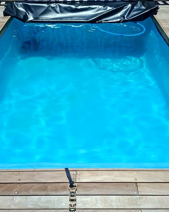 A serviced pool in the Overberg