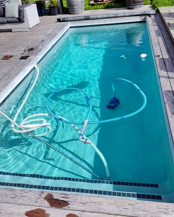 A serviced pool in the Overberg