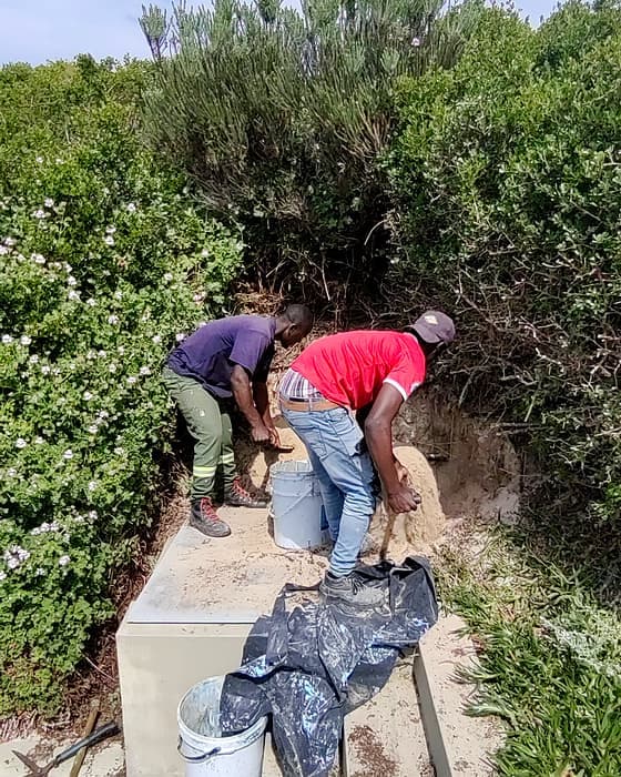 Pool systems work in the Overberg