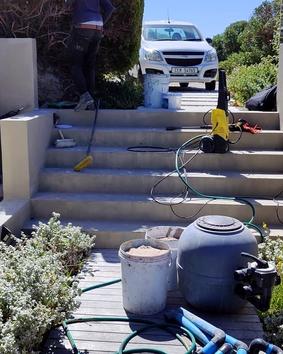 Pool systems work in the Overberg